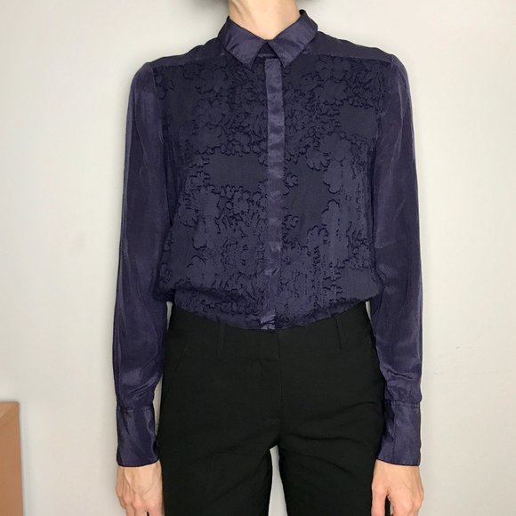 Maurie + Eve open back silk blouse - Picture 2 of 12